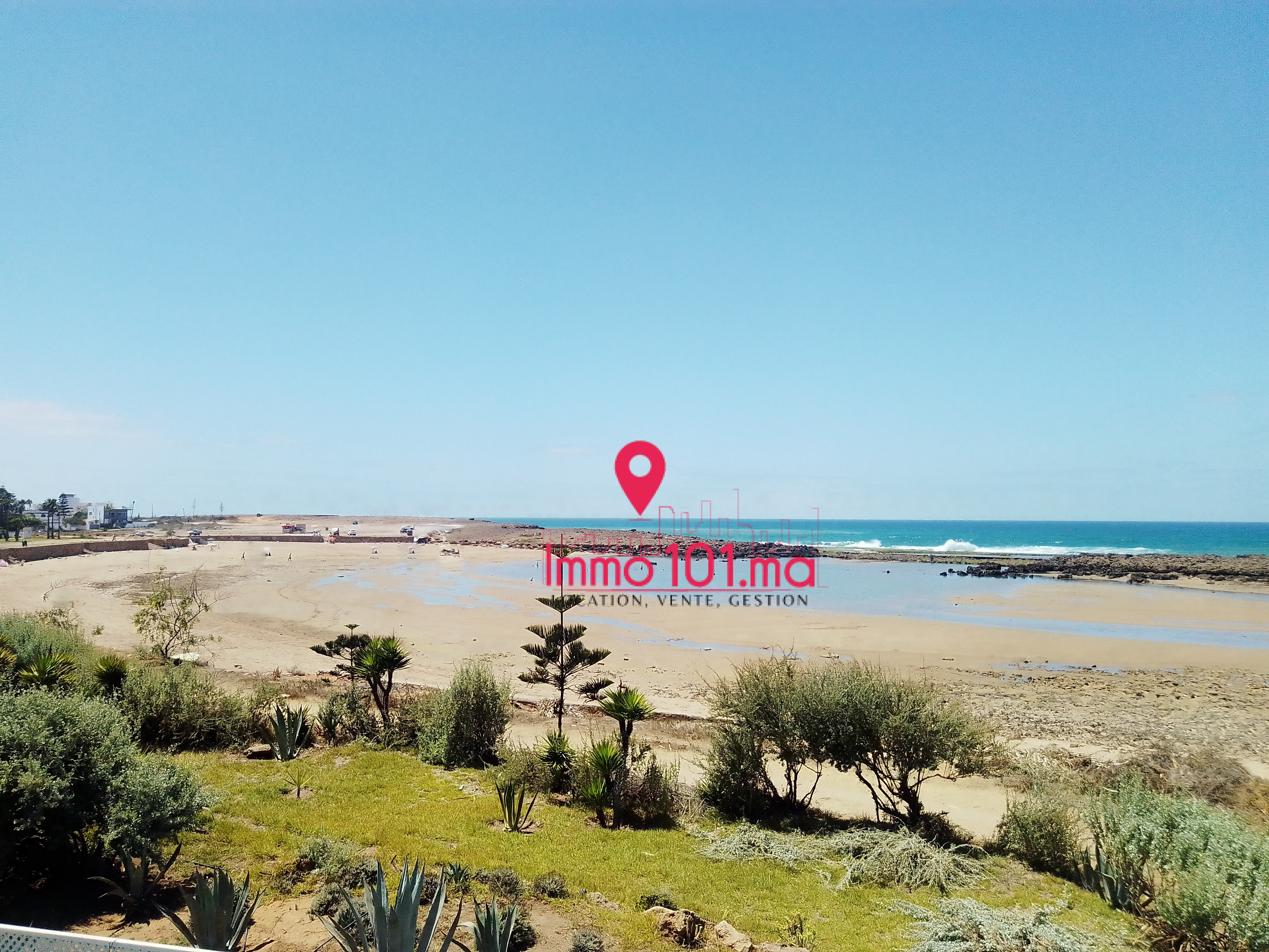 Location villa plain-pied meublée à Skhirat ZLLVM1423